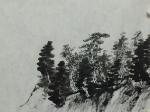 刘传军日志-191号作品，墨稿创作中，装裱后高1.1米长3米。【图2】