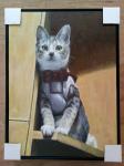凌振宁日志-油画写实猫~~~“主人，什么时候带我出去玩，在家好无聊啊~”【图3】