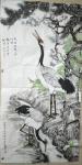 刘协文日志-松梅竹兰鹤多中国画技巧画成，是献寿收藏的不二选择。【图1】