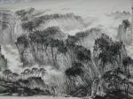 于立江日志-丈六国画山水《燕山雄风》，接近完成，贴图创作过程以纪念
于【图3】