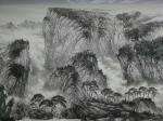 于立江日志-丈六国画山水《燕山雄风》，接近完成，贴图创作过程以纪念
于【图4】