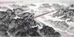 刘应雄日志-国画《矮寨大桥》
2012年，创下四个世界第一的湖南矮寨大【图3】
