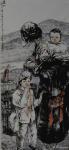 赵国毅日志-国画人物画《远山》,尺寸69x139cm
母亲沉重的心，把【图1】