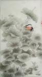 王嵩淼日志-这三幅画是《生生不息》系列作品，这是我到大自然中去观察荷花的【图1】