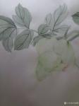 马晓薇日志-第一次画绿牡丹，与众好友分享。马晓薇作品【图3】