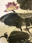 石广生日志-国画《雨后》
在写意画中加入工笔的手法，也未尝不可，齐白石【图2】