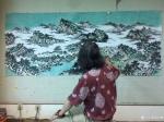 刘应雄日志-这是2017年10月根据朋友的愿望，为之创作了一幅8尺山水大【图5】