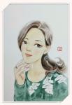 刘晓宁日志-香香人物插画作品~私人订制，照片、真人均可。
一件事，只要【图1】