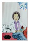 刘晓宁日志-香香人物插画作品~私人订制，照片、真人均可。
一件事，只要【图3】