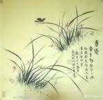 高志刚日志-我的国画《香遠》。
规格：四尺斗方69x69cm。
材料【图1】
