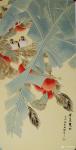 韩梅日志-工笔花鸟画《蕉叶双栖》《富贵吉祥》，戊戍年仲春韩梅作品【图1】