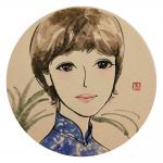 刘晓宁日志-我画画更注重神韵的刻画，内心世界的表达。
艺术是什么？
【图1】
