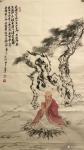 刘玉坚日志-国画人物画《不生即不灭》纪念我师胡槖逝世二十三周年作。
 【图1】