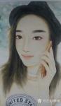 韩梅日志-为美女画肖像，有兴趣的话，你也可以提供照片，订制哦。【图2】