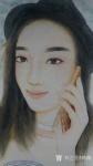 韩梅日志-为美女画肖像，有兴趣的话，你也可以提供照片，订制哦。【图4】