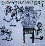 金新宇日志-这把才是天下第一壶，与江西九江的姚大师合作些画，俺画壶，姚大【图1】