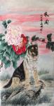 石海博日志-国画动物画系列《神骏图》，《家园》，《福寿图》，戊戍年作品【图2】