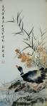张清永日志-国画动物画戊戍年初夏新作《菜根香》等三幅，分别画了兔、鸭、鸟【图2】