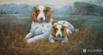 黎群日志-油画宠物肖像画（狗狗）系列作品欣赏，欢迎来图订制。【图2】
