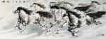 袁峰日志-国画写意马作品欣赏……
《马到成功》，《奋进》，《王者风范【图5】