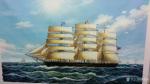 潘伟迎日志-客户订制的油画作品，四幅航海帆船，喜欢的可以洽谈订制【图3】