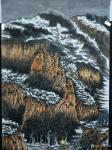 陈宏洲日志-《家山雪霁图》四尺整幅，国画山水画新作，68*138cm【图4】