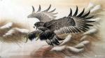 王丁日志-《大展鸿图》，国画动物画系列～老鹰，新作两幅，需要私聊我【图2】