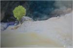 冯保民日志-水彩画新作，《宁静的湖畔》，四幅近似风格，表现宁静的大自然风【图4】