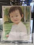 张仕森藏宝-7月外孙女2岁生日，闺女去年专为宝宝画了一张彩铅肖像，今年用【图4】