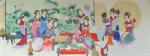韩梅日志-工笔人物画《金陵十二金钗》，尺寸68x180cm，请欣赏，欢【图1】
