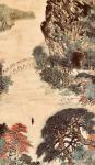 叶仲桥日志-《大美星湖》规格200*90cm,国画山水画，这两天就画了这【图2】