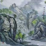 卢俊良日志-国画山水画《春风万里》尺寸100X220，《一江春水》尺寸1【图3】