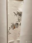 刘晓宁生活-金钩挂画，是古代雅集经常见到的，今天也参与了一下，煮茶，听琴【图5】
