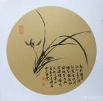 石梦松日志-国画《梅》《兰》《竹》《菊》，四尺斗方新作。《梅》附卢梅坡诗【图2】