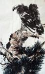 王贵烨日志-国画雄鹰系列作品《中华英姿》，《远瞻》。感悟分享:人生的生命【图2】