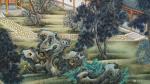 李伟华日志-这幅界画稿己做了多年，画画停停，六七年了，近段时间在中山广场【图4】
