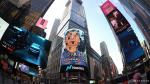 陈利波荣誉-九月三日，登上号称世界第一屏的美国纽约时代广场纳斯达克视频已【图2】