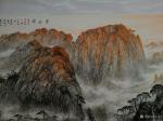 于立江日志-国画山水画新作《泰山颂》，尺寸367x144cm，客户私人订【图3】