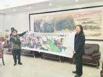 叶仲桥生活-国画《玉堂富贵》被张万年夫人收藏。
今天（10月26日）上【图3】