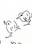 龚光万日志-《小鸡小鸡》，二十余年前，政治学习之余涂鸦作品，今翻读实感兴【图5】