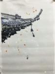 周海波日志-纯手绘油画风景《24节气》系列作品，尺寸大小50x70cm，【图5】