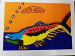 阎敏藏宝-观澜版画基地张桂林老师版画新作欣赏
   北冥有鱼，其名为【图2】