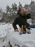 王华中生活-雪中放纵-下场雪实在不易，雪中癫一次，酒杯里添加点雪美味十足【图4】