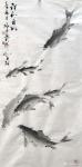 冯增木日志-国画鱼乐图系列《放眼江山秀，鱼乐源流长》、第二幅作品《五湖程【图4】