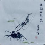 李尊荣日志-国画鱼虾蟹《连年有余》《家园乐趣》《相约在春季》《咏春之乐》【图5】
