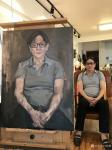 王晓鹏日志-油画人物肖像写生作品《丁丁先生》，来自北京朋友的丁丁。
分【图3】