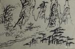 荆古轩日志-荆门书画——尹峰1988年到湖南张家界写生画稿。近日我在整理【图3】