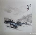 陈刚日志-乙亥年冬月国画山水小品四幅《残雪》《幽居图》《春山欲入户》《【图1】