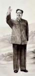 郭浩艺日志-郭浩艺水墨人物画《毛泽东主席》作品两幅，请大家欣赏。【图2】