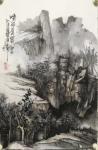 张祖坤日志-张祖坤国画山水画作品欣赏。
中国画墨与色的融合中，其过程令【图2】